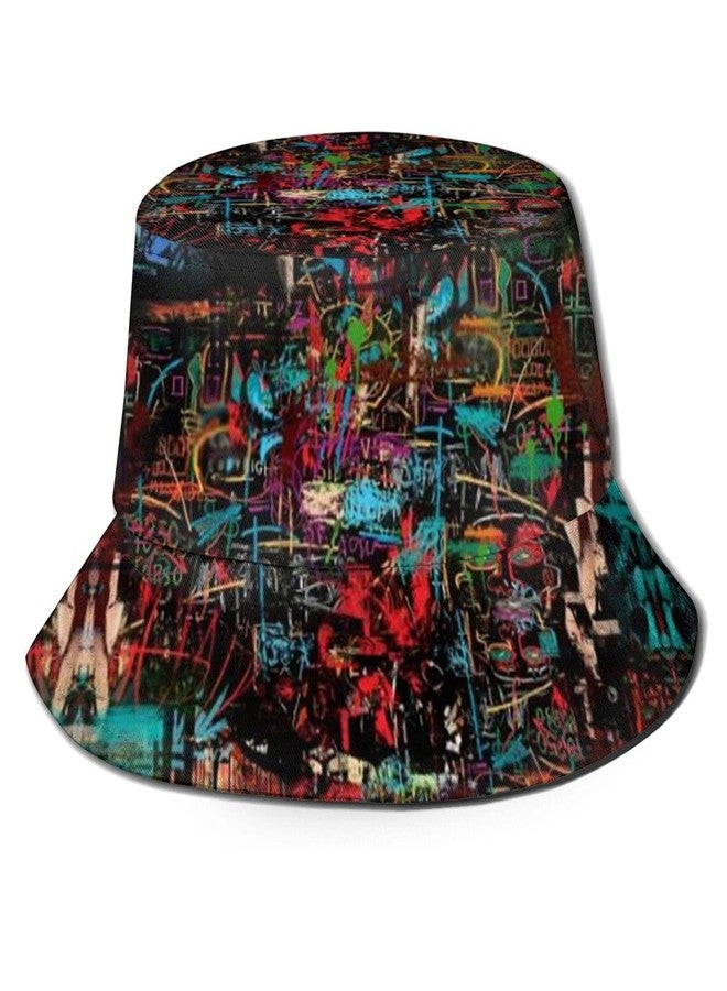 ASYG Unisex Graffiti Bucket Hats - Summer Bucket Hats with Sun Protection & UV Rays Blocking - One Size Fits Most - Packable & Reversible - Great Gift for Any Occasion - Image 1